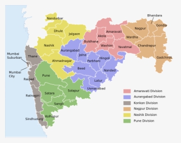 Maharashtra Map, HD Png Download, Free Download