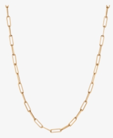 Large Chain Necklace - Multi 10k Station Necklace, HD Png Download, Free Download