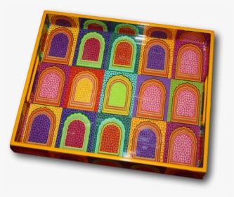 Colour Blast Snack Tray - Plastic, HD Png Download, Free Download