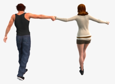 Human Figures Png - Holding Hands, Transparent Png, Free Download