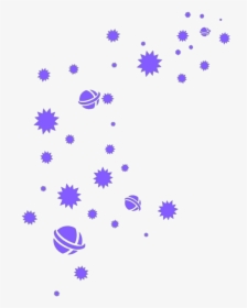 Stars Drawing Png - Purple Planets Drawing, Transparent Png, Free Download