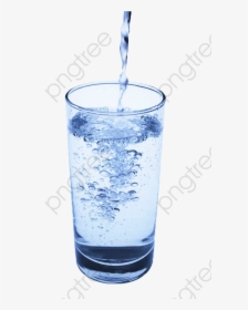 Transparent Water Ripples Clipart - Glass Of Water Illustration, HD Png Download, Free Download