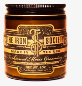 Old Fashioned Men"s Grooming Aid - Iron Society Original Hold, HD Png Download, Free Download