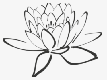 Transparent Orange Flower Clipart - Clipart Purple Lotus Flower, HD Png Download, Free Download