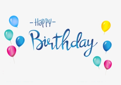 Pin By Pngsector On - Transparent Happy Birthday Words, Png Download, Free Download