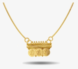 Download Gold Necklace Png Pic For Designing Project - Mangalsutra Designs South Indian, Transparent Png, Free Download