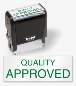 Inspection And Qc Self-inking Stamp - Verified Stamp With Date, HD Png Download, Free Download