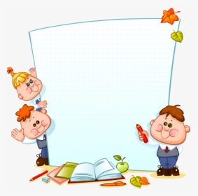 Children Background Png - School Kids Frame, Transparent Png, Free Download