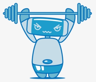 Apple Lifting A Weight, HD Png Download, Free Download