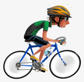 Boy On Bike Png, Transparent Png, Free Download