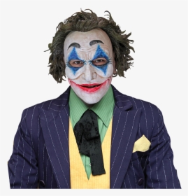 Halloween Makeup Men Joker, HD Png Download, Free Download