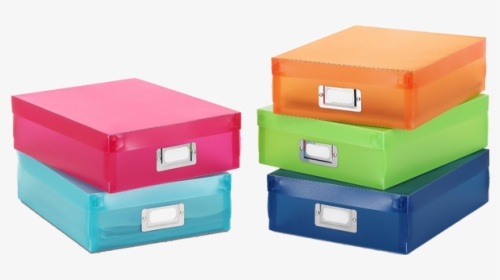 Colour Paper Storage Boxes, HD Png Download, Free Download