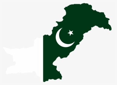 Pakistan Map Flag Png, Transparent Png, Free Download