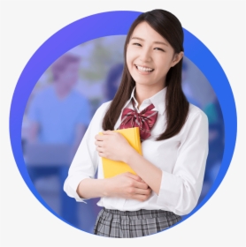 Korean Student Girl, HD Png Download, Free Download