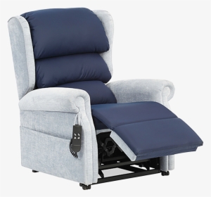 Blue Rise And Recliner Chair - Recliner, HD Png Download, Free Download