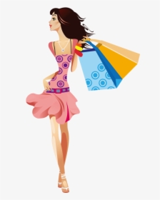 Girl Clip Art Fashionable - Fashion Style Clipart Transparent, HD Png Download, Free Download