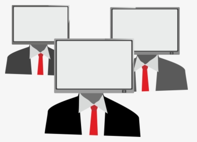 Necktie,business,logo - Tv Head People Clipart, HD Png Download, Free Download