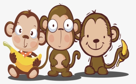 Business Clipground Writing - Group Of Monkeys Clip Art, HD Png Download, Free Download