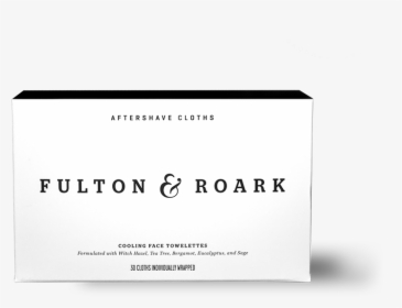 Fulton & Roark Aftershave Cloths - Business Card, HD Png Download, Free Download