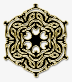 Mandala Floral Pattern Gold Free Photo - Circle, HD Png Download, Free Download