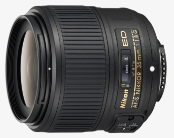 Dslr Lens Png Pluspng - Nikon Af S 35mm F1 8g, Transparent Png, Free Download