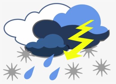Lightning And Thunder Clipart, HD Png Download, Free Download