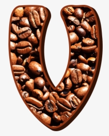 Coffee Beans Typography V - Coffee Beans Typography, HD Png Download, Free Download