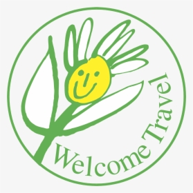 Welcome Travel Logo Png Transparent - Circle, Png Download, Free Download