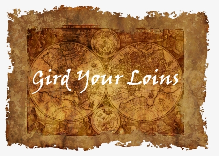 Does Gird Your Loins Mean What You Think It Means - Vintage Map Of The World Hd, HD Png Download, Free Download