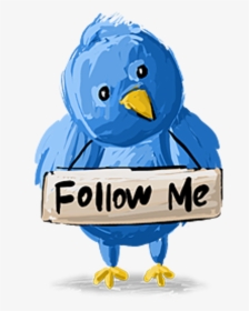 Follow Me On Twitter Png - Follow Me On Twitter Animated Gif, Transparent Png, Free Download