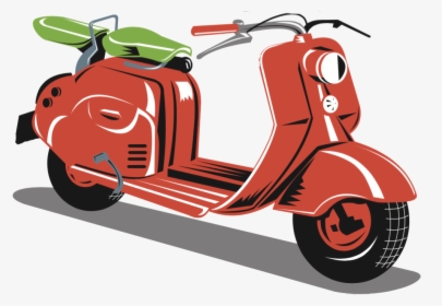 Welcome To Nwascooter Com - Transparent Vespa Cartoon Png, Png Download, Free Download