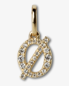Letter Pendant With Diamonds"  Title="letter Pendant - Locket, HD Png Download, Free Download