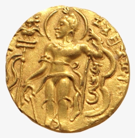 Photo Of Old Indian Gold Coin - Chandra Gupta Gold Coins, HD Png Download, Free Download