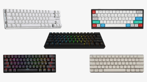 Best 60 Percent Mechanical Keyboards - Computer Keyboard, HD Png Download, Free Download