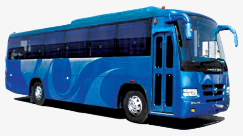 Blue Buss Png, Transparent Png, Free Download