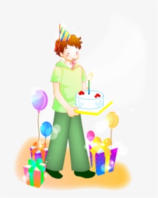 Clip Art Birthday Illustration Transprent Png - Cartoon, Transparent Png, Free Download