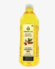 Cold Pressed Groundnut Oil, HD Png Download, Free Download