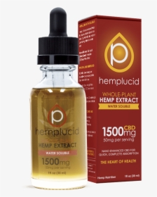 New Hempluc - Hemplucid Water Soluble, HD Png Download, Free Download