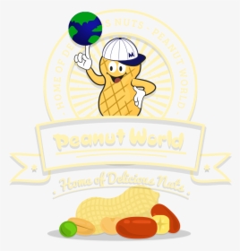 World Home Of Delicious - Peanut World Logo, HD Png Download, Free Download