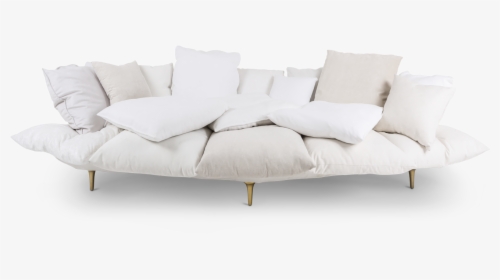 Comfy Sofa, White-0 - Studio Couch, HD Png Download, Free Download