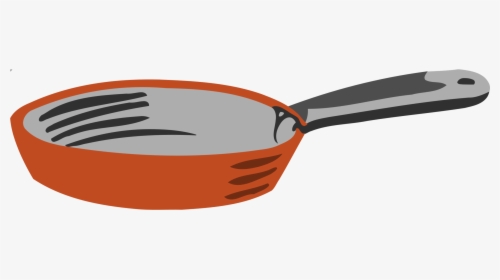 Spoon,cutlery,tableware - Frying Pan Clipart Colored, HD Png Download, Free Download