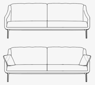 Img Ipdesign Sofa Flow Lounge 02 - Studio Couch, HD Png Download, Free Download
