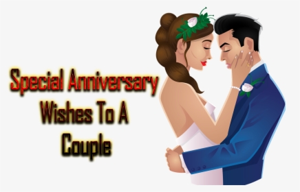 Special Anniversary Wishes To A Couple Png Clipart - Wedding, Transparent Png, Free Download