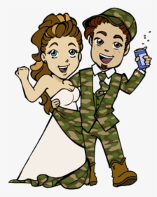 Steps To Plan A Redneck Wedding - Cartoon, HD Png Download, Free Download