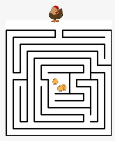 Maze And Drawing Book/print Version - Labyrinth Maze Drawing, HD Png Download, Free Download