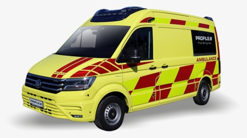 Rescue Vehicle Profile Progrez Ambulance - Vw Crafter Profile, HD Png Download, Free Download