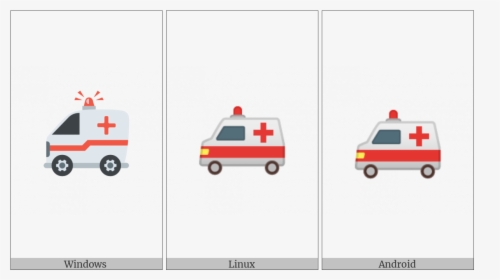 Ambulance On Various Operating Systems - Ambulance, HD Png Download, Free Download