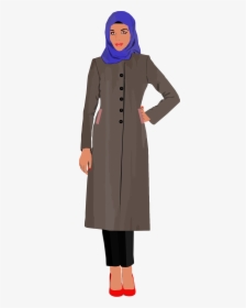 Clip Art Muslim Woman, HD Png Download, Free Download