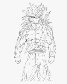 Super Saiyan God Goku Alternate Colors - Dragon Ball Super Super Saiyan God  Drawing, HD Png Download - kindpng