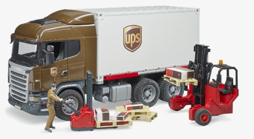 Buy Car Bruder Scania Rseries Ups Logistcs Truck With - Bruder Toys South Africa, HD Png Download, Free Download